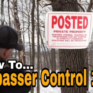 How To Stop Trespassers