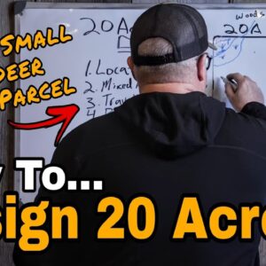 20 Acre Parcel Design Tips